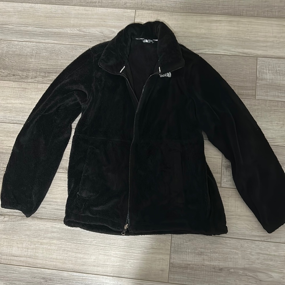 Junior Girl The North face black Osito sweater in size Xlarge (18)